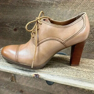 FRANCO SARTO IZARO, WHISKEY BROWN LEARHER SIZE 6.5
